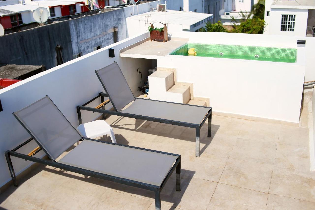 Comodo Cuarto, Jacuzzi Rooftop, Ac カンクン エクステリア 写真