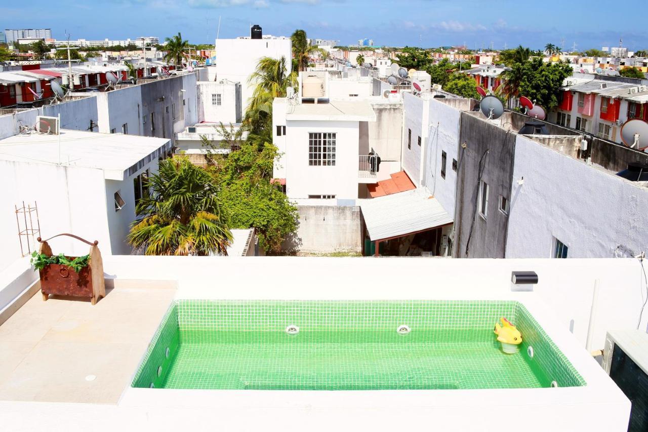 Comodo Cuarto, Jacuzzi Rooftop, Ac カンクン エクステリア 写真